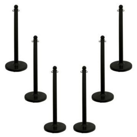 ACCUFORM MEDIUM DUTY STANCHION POSTS COLOR PRC207BK PRC207BK